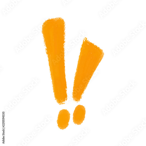 Handdrawn Exclamation mark