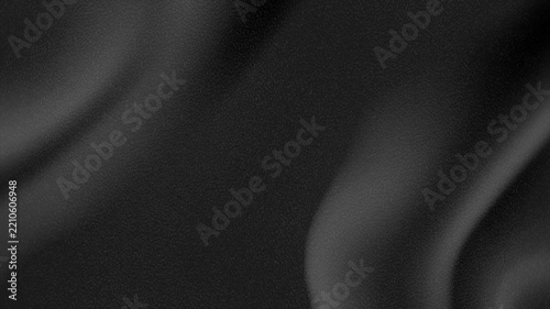 Black and grey blurred smoke waves with grainy grunge texture abstract background. Monochrome flowing gradients and soft curves. Seamless loop motion design. Video animation Ultra HD 4K 3840x2160