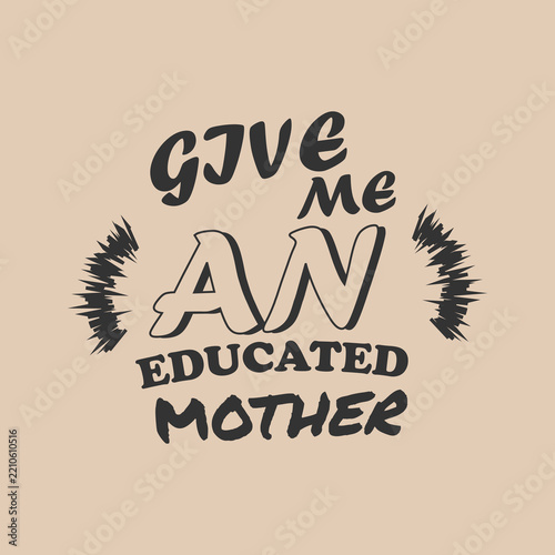 Calligraphic text design with floral elements a mothers day illustration