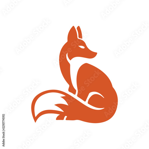 Fox, animal, mascot, logotype, branding, mascot