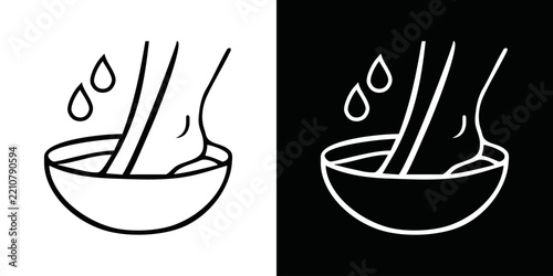 spa and wellness icon , line icons for beauty salon, therapy, massage, aromatherapy, and relaxation.