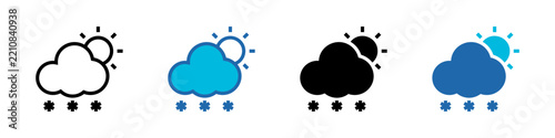 Snowing