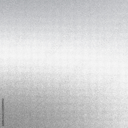 Silver Metallic Gradient Background with Subtle Grain Texture
