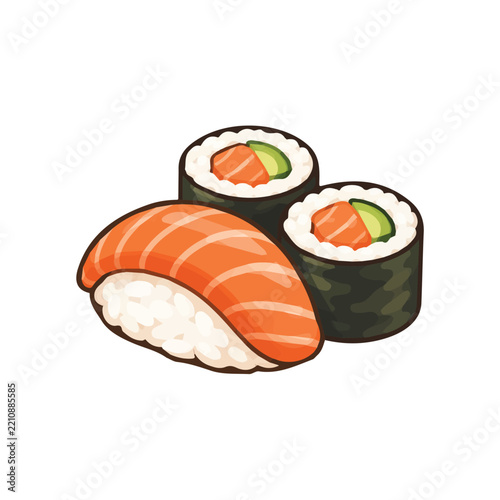 Sushi vector design