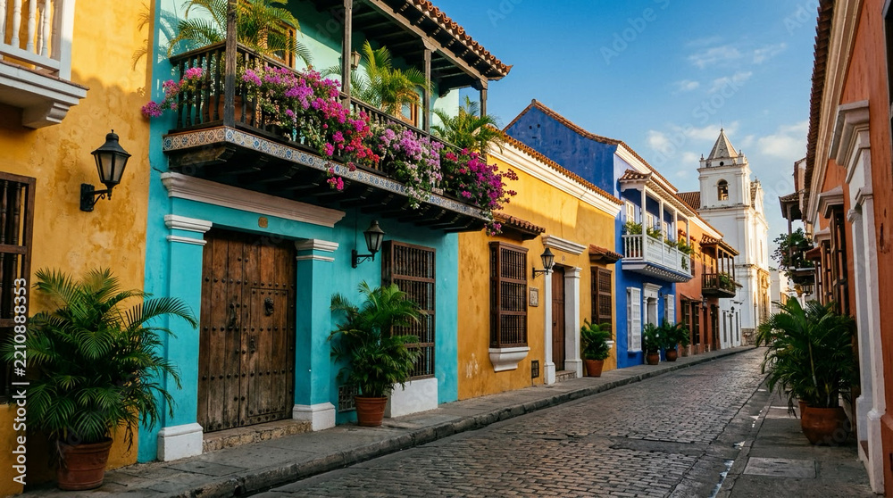 Fototapeta premium Hispanic Heritage Month – Latin American Culture, Tradition and Colorful Cultural Celebration