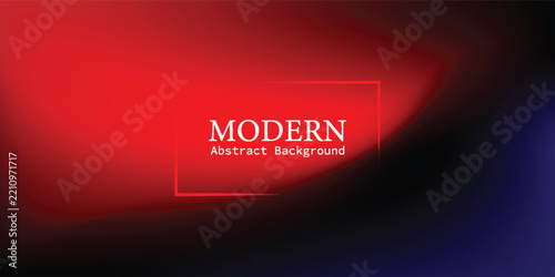 Red and dark navy blue abstract mesh gradient background template