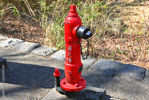 屋外の消火栓