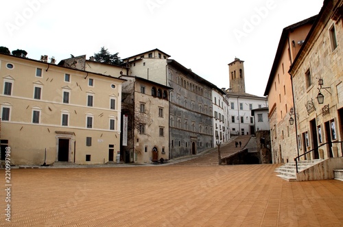Fotografie SPOLETO, ITALY - FEBRUARY 7, 2017: Casa Menotti