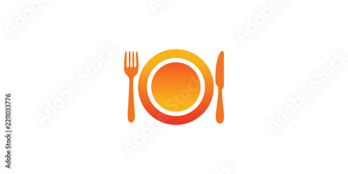 Modern Food Logo Icon Collection