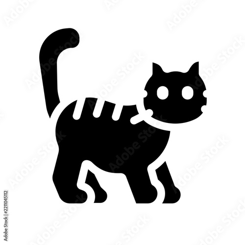 Tail Up A playful and modern glyph icon crafted for pet lovers, animal themed websites, mobile apps, UI/UX projects, social media, presentations, and creative digital products.