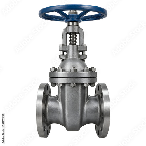 water valve isolated on white