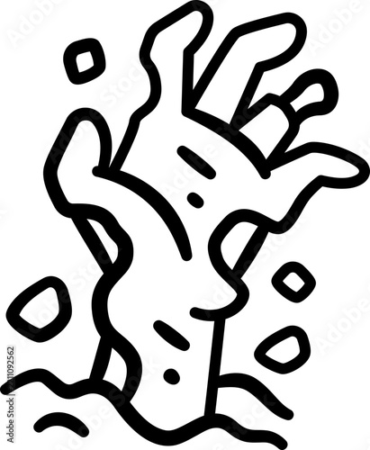 Zombie Hand  Illustrations