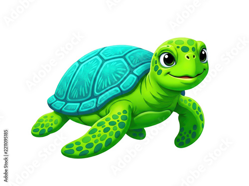 Green Sea Turtle Transparent Background