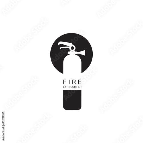 Fire Extinguisher logo vector