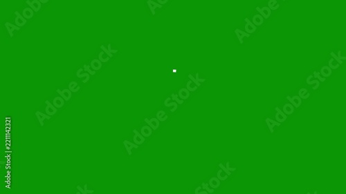 Green Screen Loading Icons with Subtle Animation for Digital Progress and Buffering Indicators