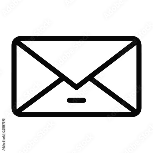 Envelope icon symbol mail message communication