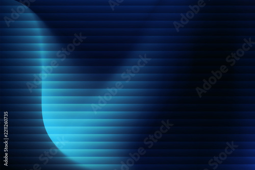 Dark Blue Abstract Glass Background