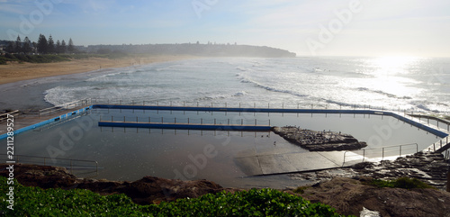 Curl Curl  Rock Pool and Beach- NSW Australia