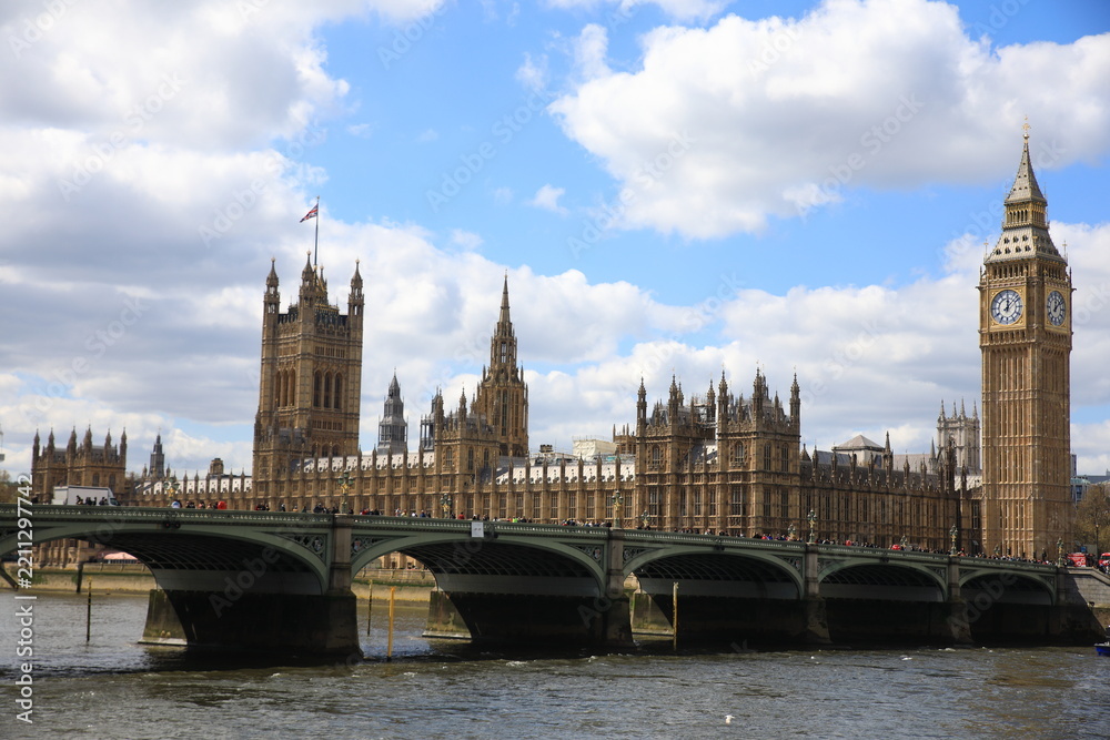 Obraz premium Big Ben et le Parlement, Londres