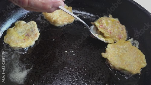 한국,음식,오징어튀김, 튀김, 전 부치기,추석,South Korea, food, twigim (Korean fried snacks)