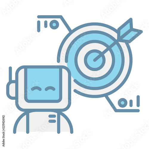 AI Target Achievement Icon