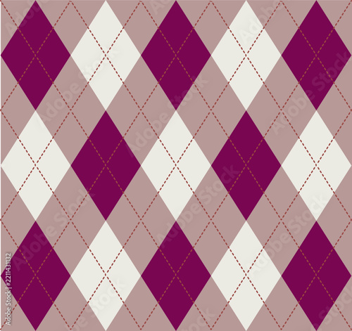 가을 겨울 아가일 패턴 무늬 일러스트 Autumn/Winter argyle pattern illustration