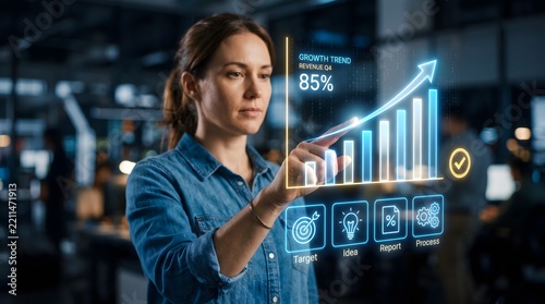 Business growth data analysis