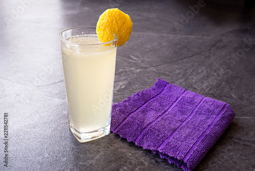 Delicious lime juice drink stock image