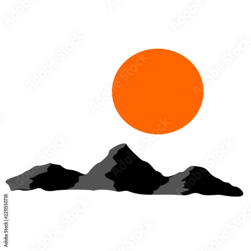 Illustration of Mount Fuji