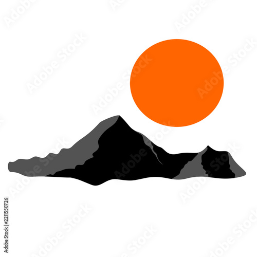 Illustration of Mount Fuji