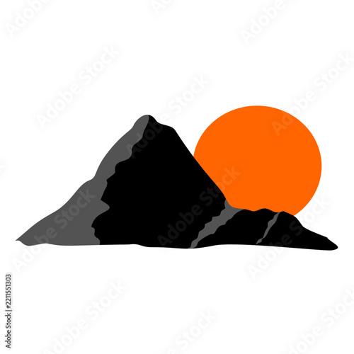 Illustration of Mount Fuji