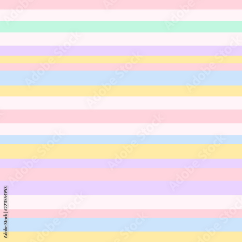 seamless linear pattern: thick horizontal Easter color stripes