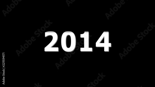 Digital year counter animation. rapidly scrolling calendar dates for time travel or historical timeline motion. 2000 to 2027 animation.