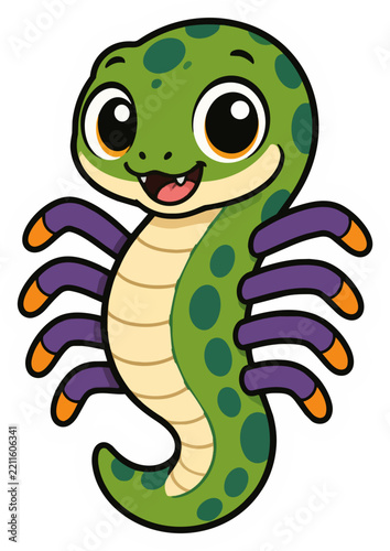 Halloween x Snake Vector