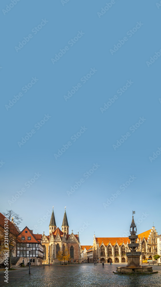 Obraz premium Altstadt, Braunschweig, Deutschland 