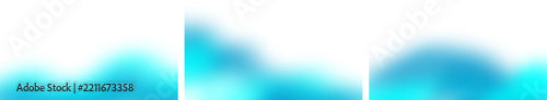 Blue Gradient Overlay on Transparent Background, Blue Bottom Gradient