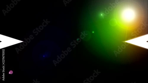 Animation seamless 4k loop Computer generated wallpaper texture element flat style with animation of rounded rectangles, circles lines light shadow 4k neon glow colorful backdrop simple forms pattern