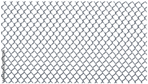Seamless metal wire mesh fence pattern and diamond texture