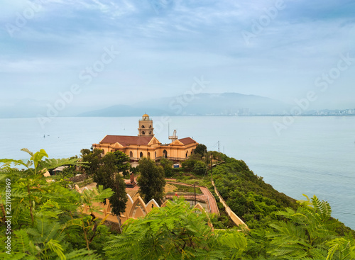 Panoramic View from Phuoc Mai Lighthouse to Quy Nhon City , Vietnam