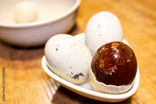 a classic Asian culinary delicacy—the Century Egg