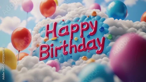Happy Birthday Balloons