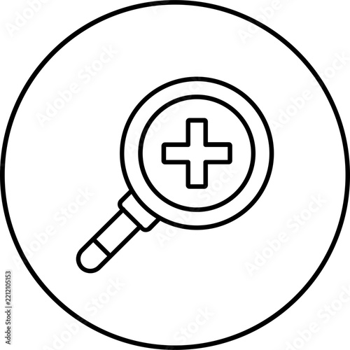 Zoom in Icon
