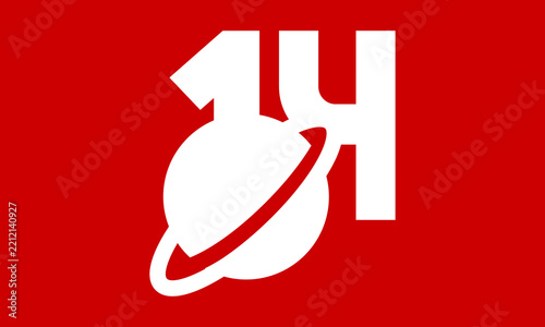 14 Number Space Red Fresh Modern Simple