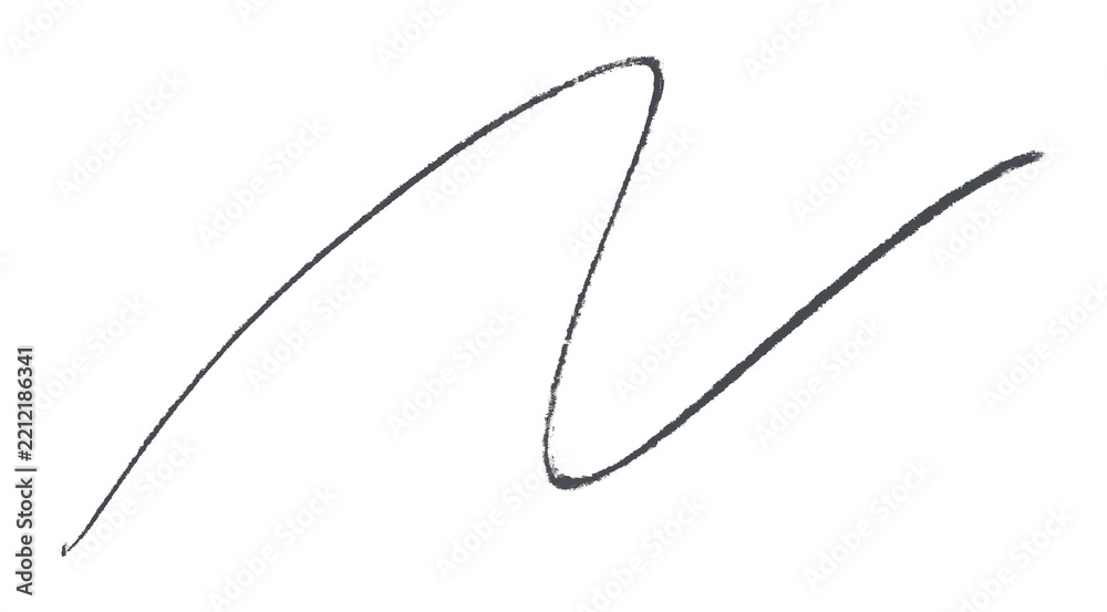 Fototapeta premium grey pencil strokes isolated on transparent background