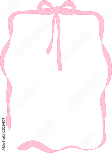 pink ribbon frame