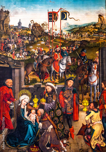 Magi Altarpiece St Lawrence Saint Lorenz Protestant Church Nuremberg Germany