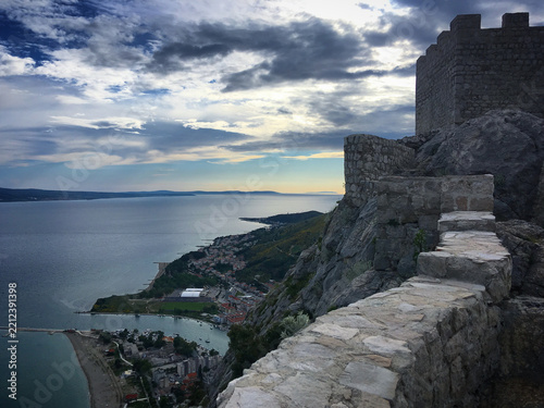 Omiš, Croatia, May 2019