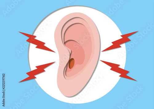 Earache, conceptual illustration