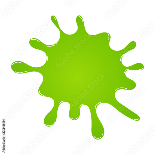 Green Sticky Slime Blob