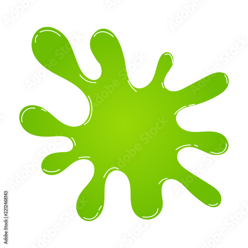 Green Sticky Slime Blob